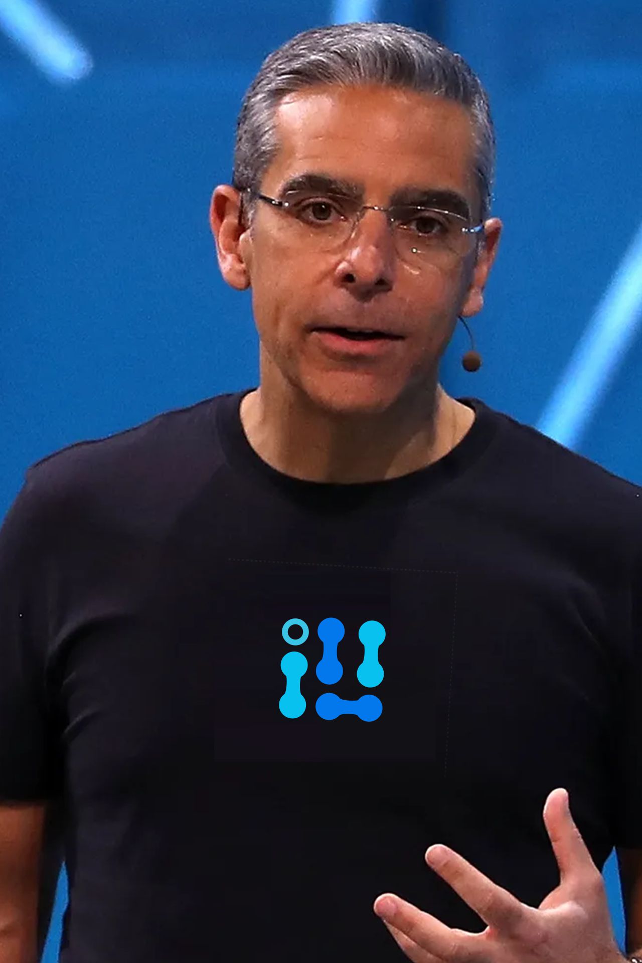 Smiling businessmen drink coffee and discussing documents with graphs and charts